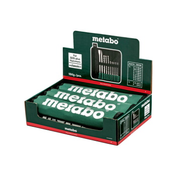 Metabo 10-delni SDS-plus set burgija, dleto i špic u platnenoj torbici 630824000-1